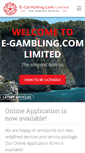 Mobile Screenshot of e-gambling.com